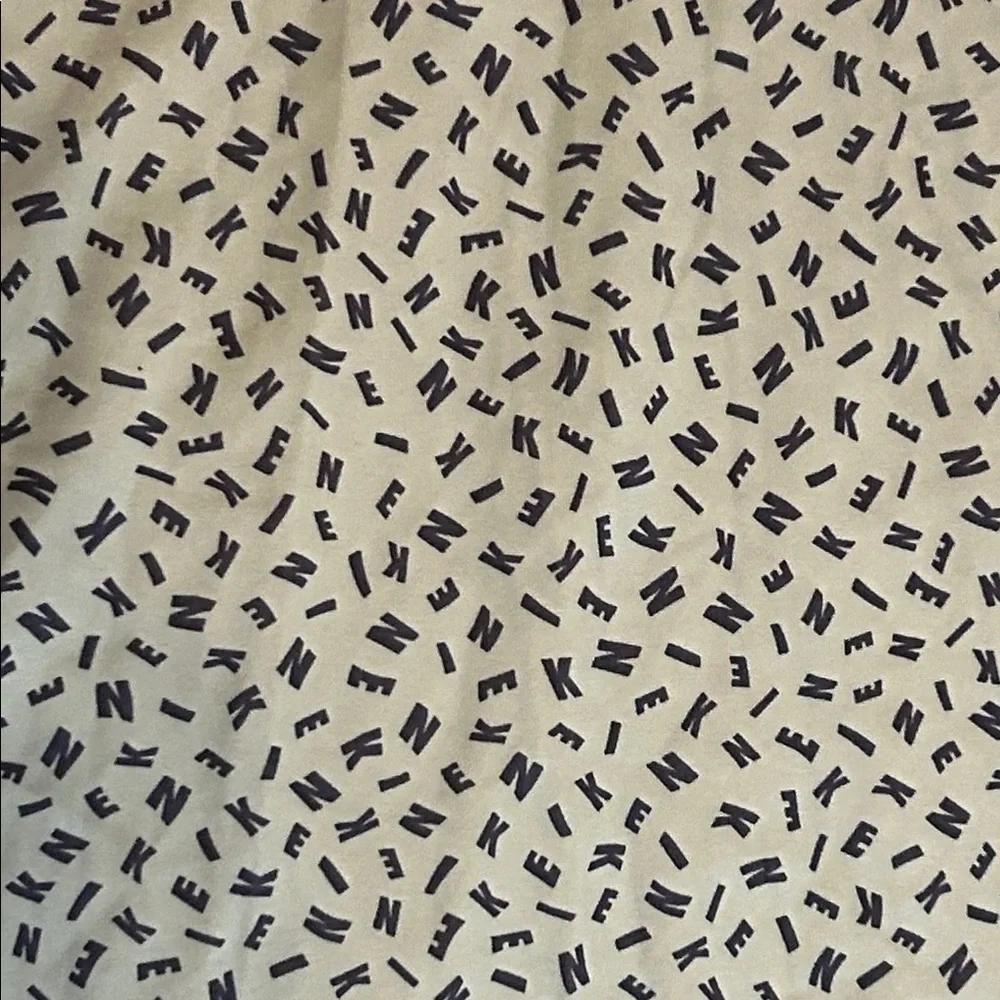Nike Kids race back Casual Dress - light blue with navy scattered letters